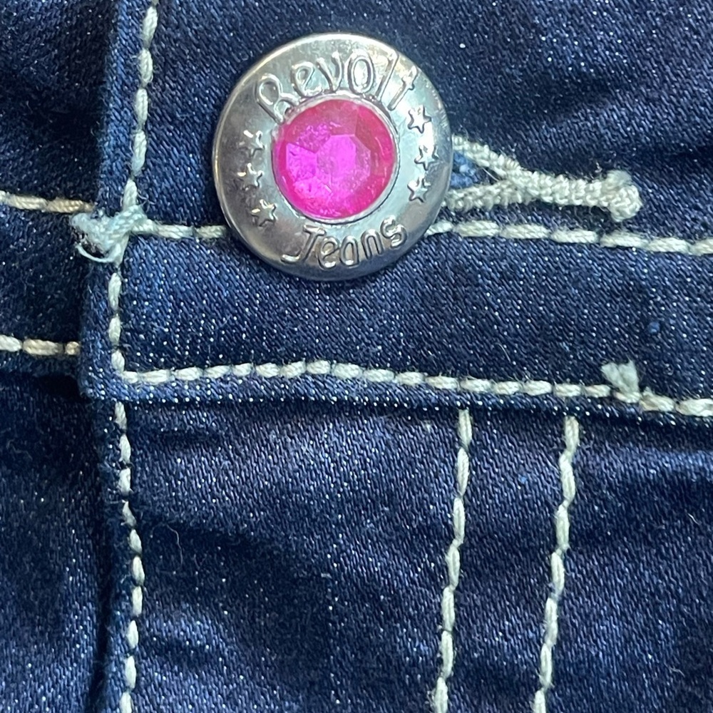 Women’s Custom Upcycled Bell Bottom Boho Revival Jeans size 6 Unique Design​​​ - Picture 11 of 15